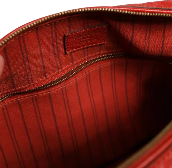 Louis Vuitton  Red Monogram Empreinte Speedy Bandouliere 30 thumbnail 3